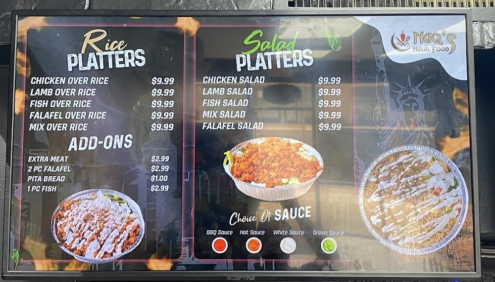 Naqs Halal Food- Island Park Philly Cheesesteak With Fries